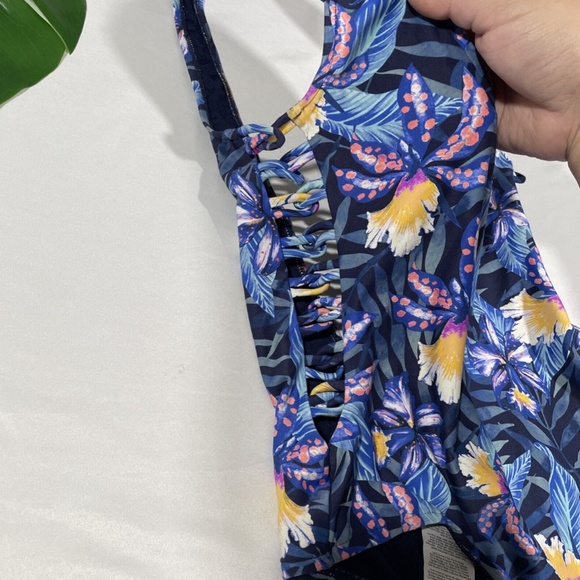 NEW Rip Curl [ Small ] Tropic Tribe One‎ Piece Swimsuit in Navy Floral - Picture 6 of 12